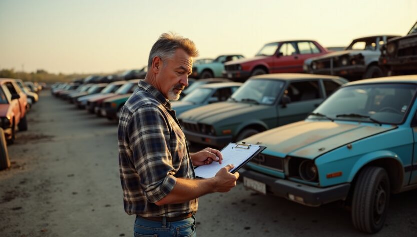 Vendre sa voiture à la casse : à quel prix s’attendre ?