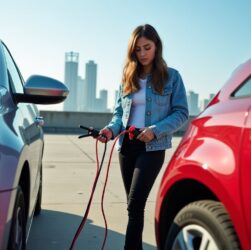 Guide pratique : Démarrer une voiture en toute simplicité grâce aux câbles de démarrage