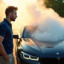 Voiture avec fumée blanche et perte de puissance : causes possibles et solutions