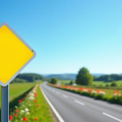 Guide complet sur le panneau de route prioritaire et le losange jaune : règles et significations