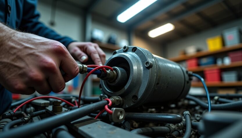 Câblage du démarreur automobile : guide illustré et instructions de connexion détaillées