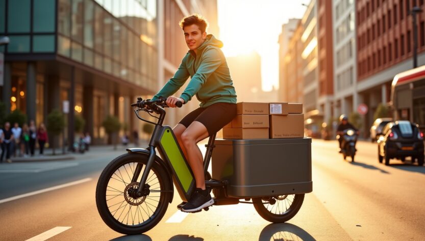 Explorez comment les triporteurs électriques révolutionnent la logistique en milieu urbain